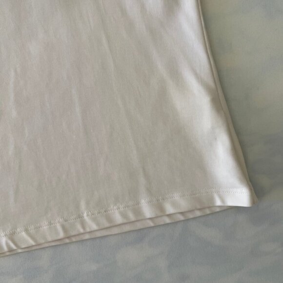 Anchor Blue White Spandex Halter Top - Picture 4 of 7